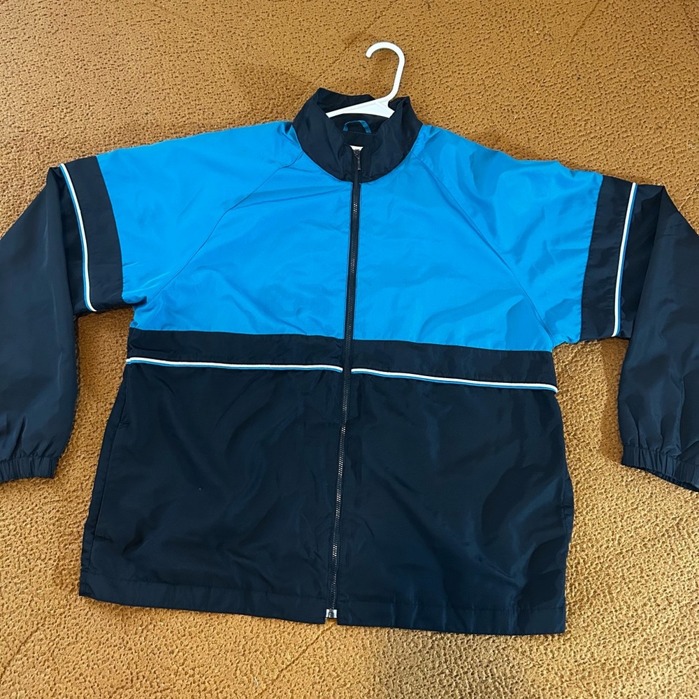 XL Classic Elements black and blue windbreaker